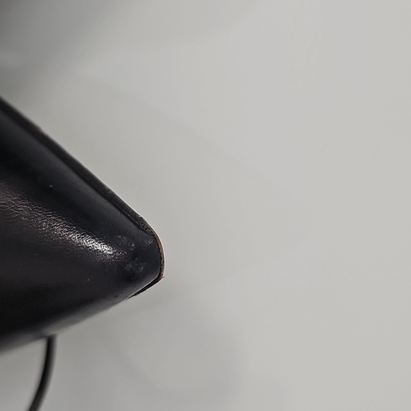 #32 Gianvito Rossi Black Leather Pointy  lace-up booties (heels) Witchy Cool - Picture 15 of 16